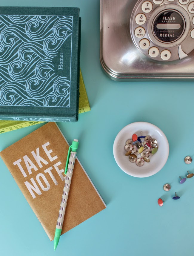 christina williams DIY Colored Thumbtacks