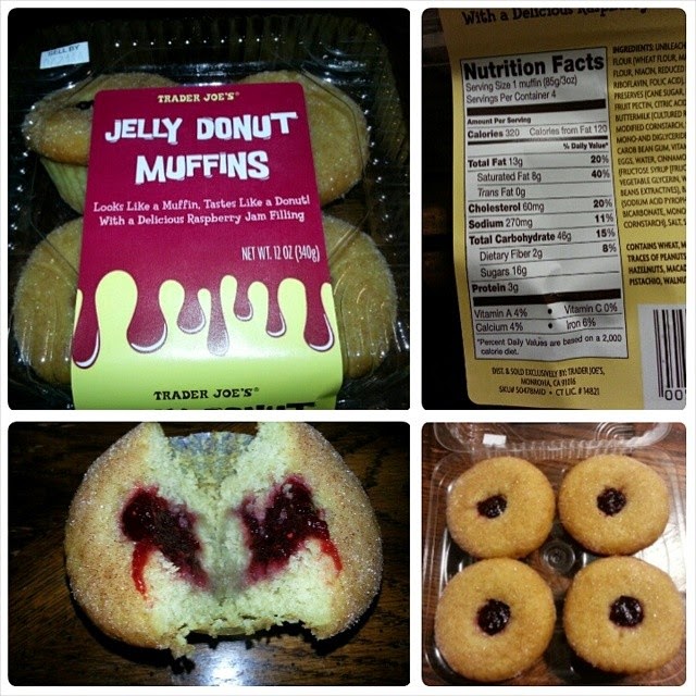 Shannon's Lightening the Load Trader Joe's Jelly Donut Muffins