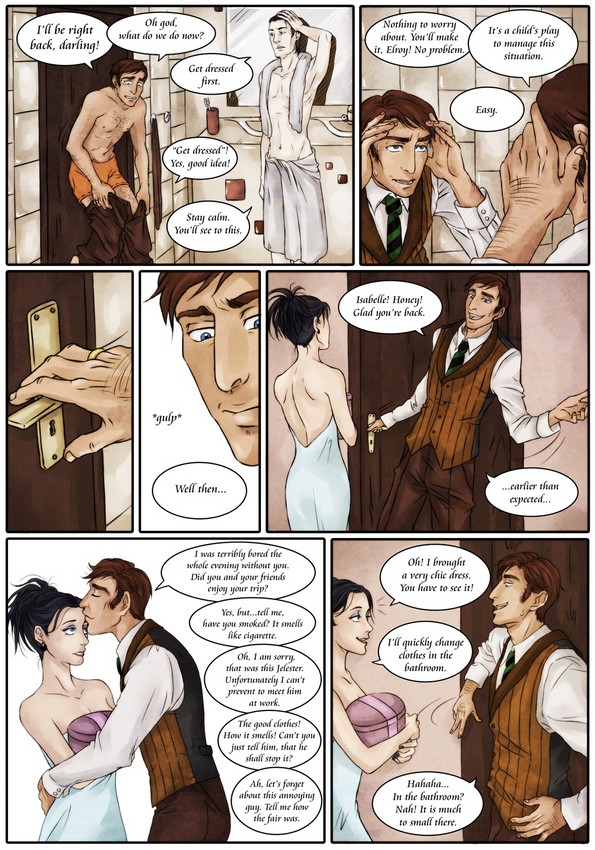 Elroy and Seik Minicomic -Cheating Elroy and Seik Minicomic -Cheating