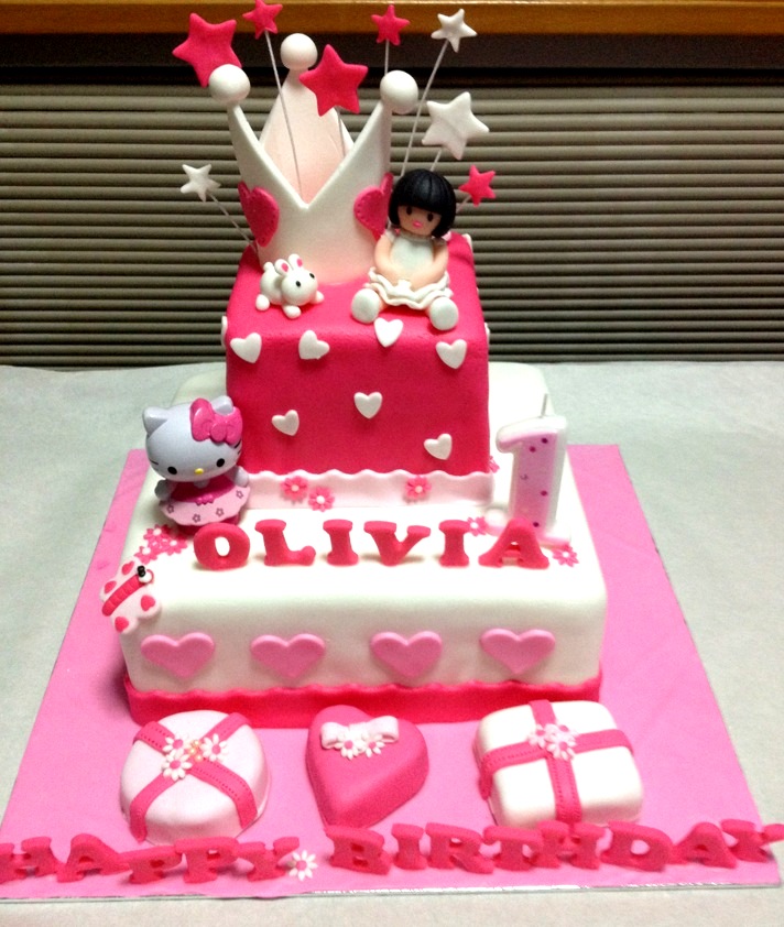 Oven Creations Happy 1st Birthday Olivia