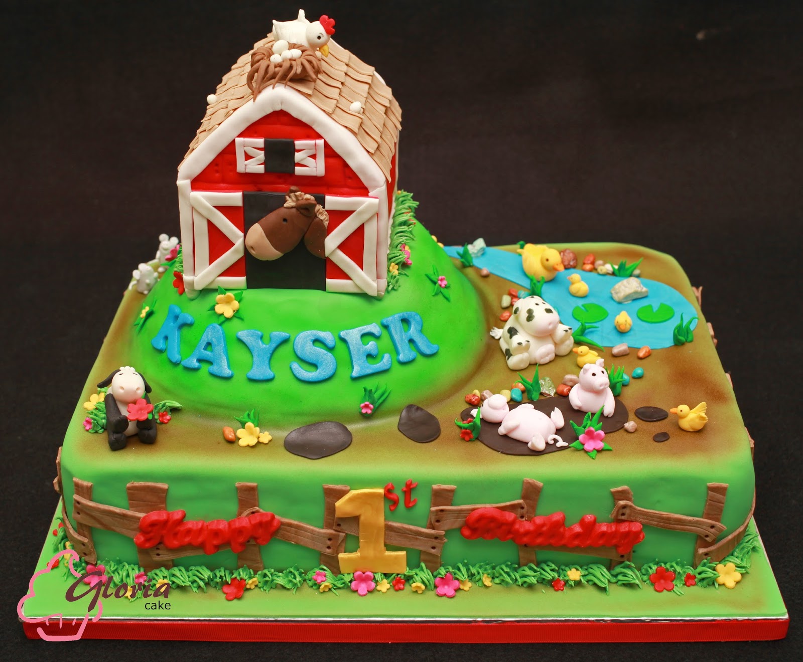 Gloria Cake Old Macdonald Farm