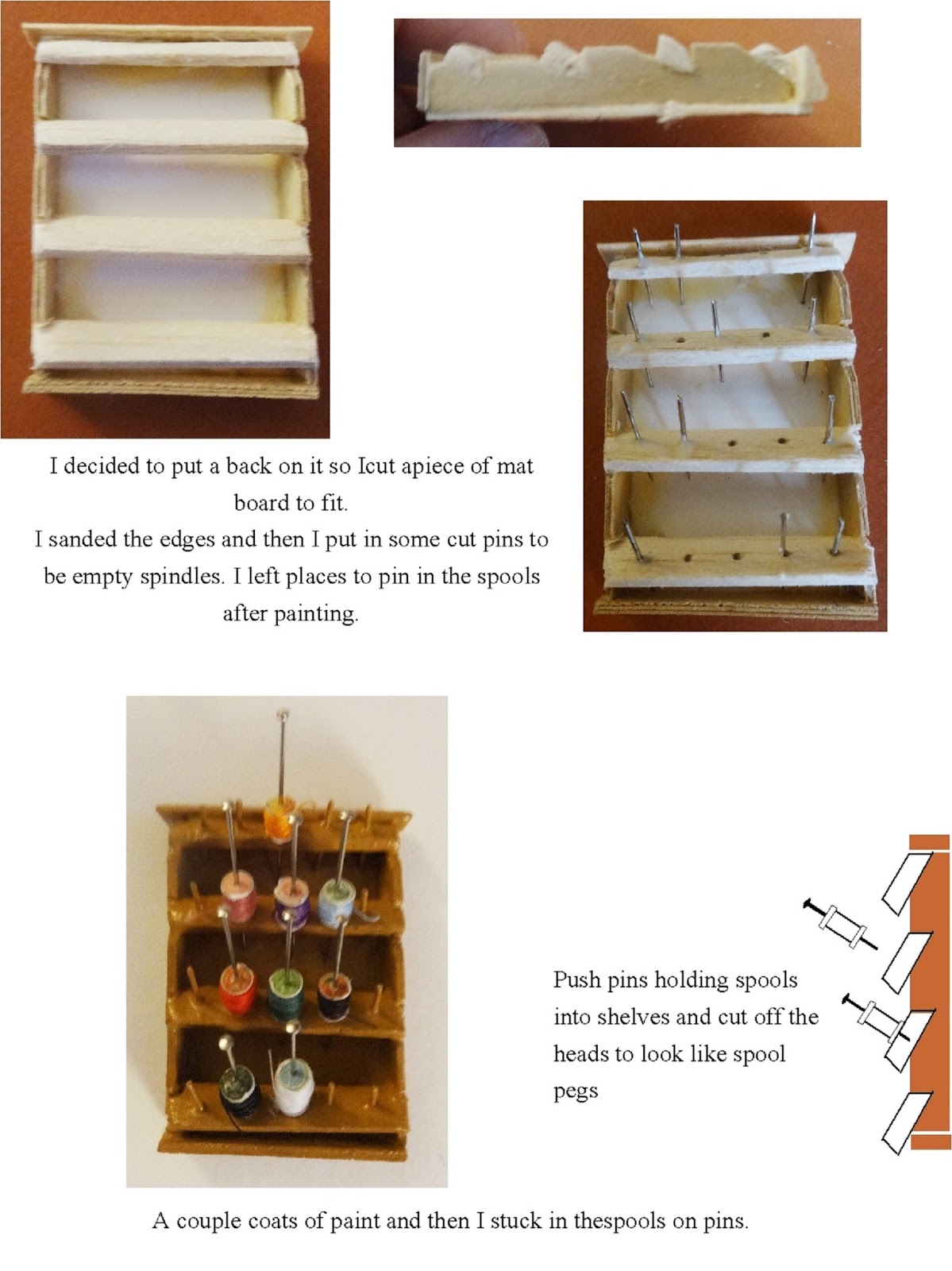 Dollhouse Miniature Furniture Tutorials 1 inch minis GUEST BLOGGER