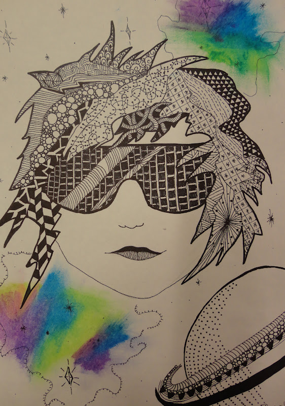 Art Mash Pen and Ink Doodles