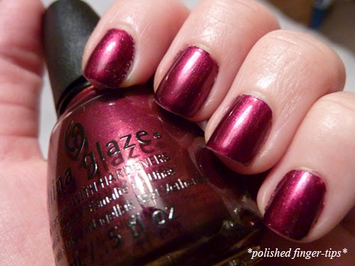 China Glaze Red-Y and Willing - Artificial Light China Glaze Red-Y and Willing - Artificial Light