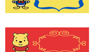 Etiquetas para regalos de cumpleaños de disney