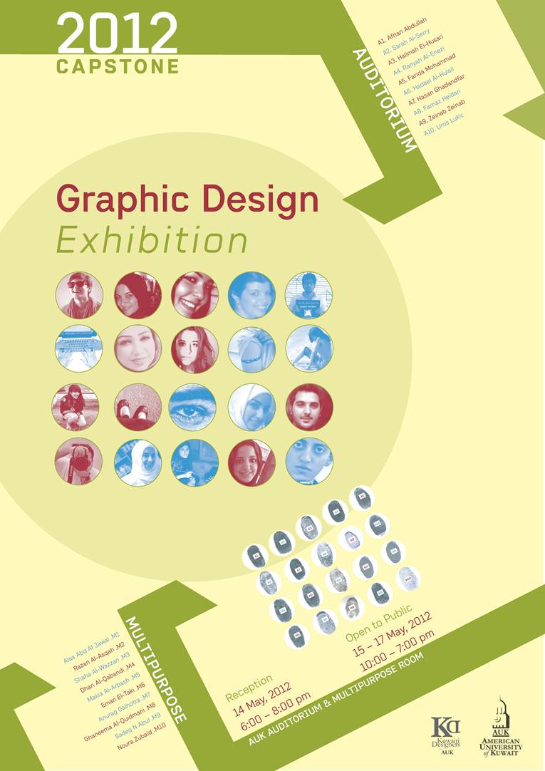 I write to you from a faroff country... AUK Graphic Design Capstone