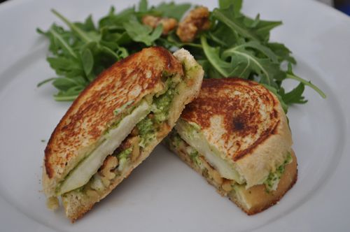 creamy arugula pesto