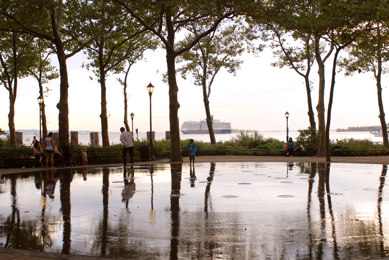 NYC ♥ NYC The Fountain At Battery Bosque Park
