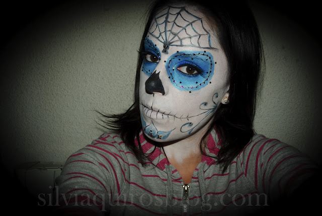 Maquillaje Halloween 15: Calavera Mexicana, Halloween Make-up 15: Mexican Skull, efectos especiales, special effects, Silvia Quirós Maquillaje Halloween 15: Calavera Mexicana, Halloween Make-up 15: Mexican Skull, efectos especiales, special effects, Silvia Quirós
