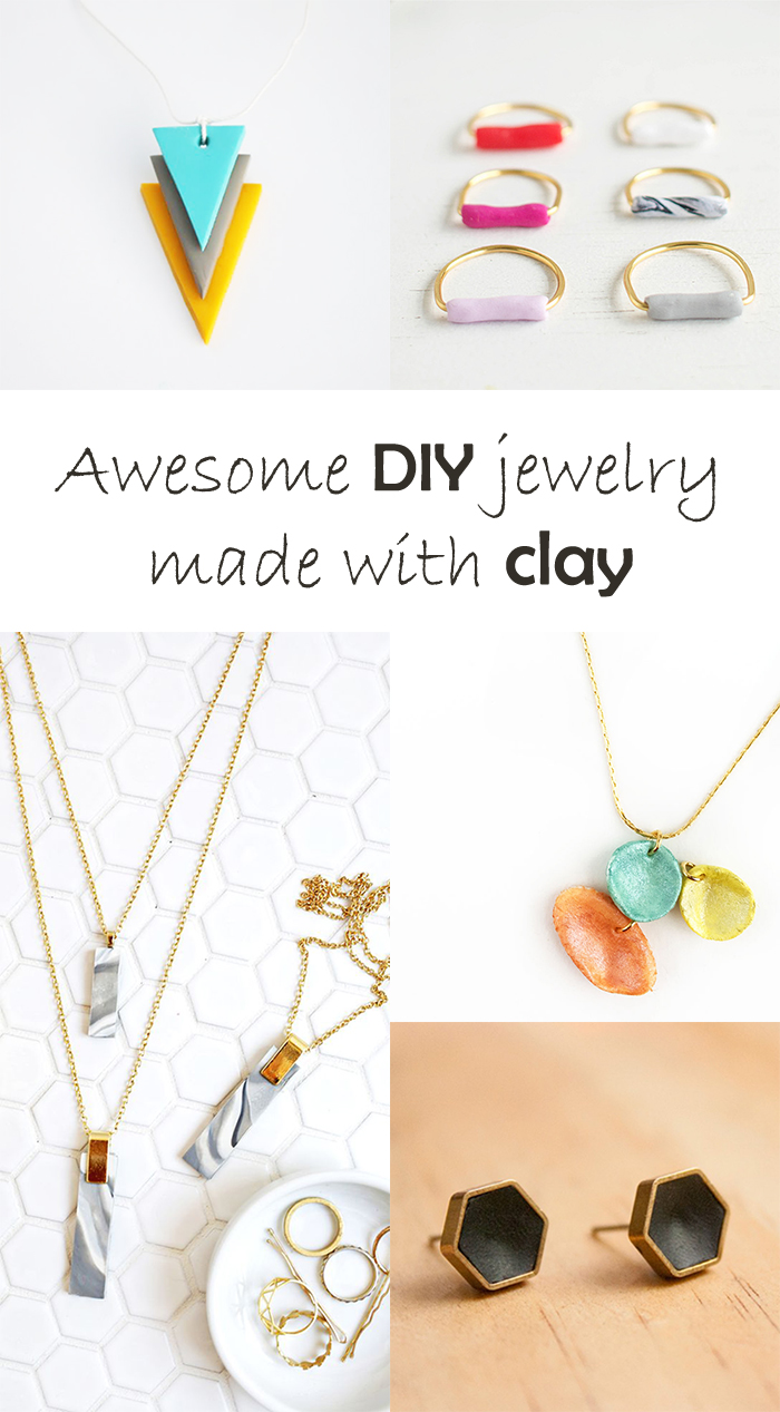 DIY to try # Jewelry with clay