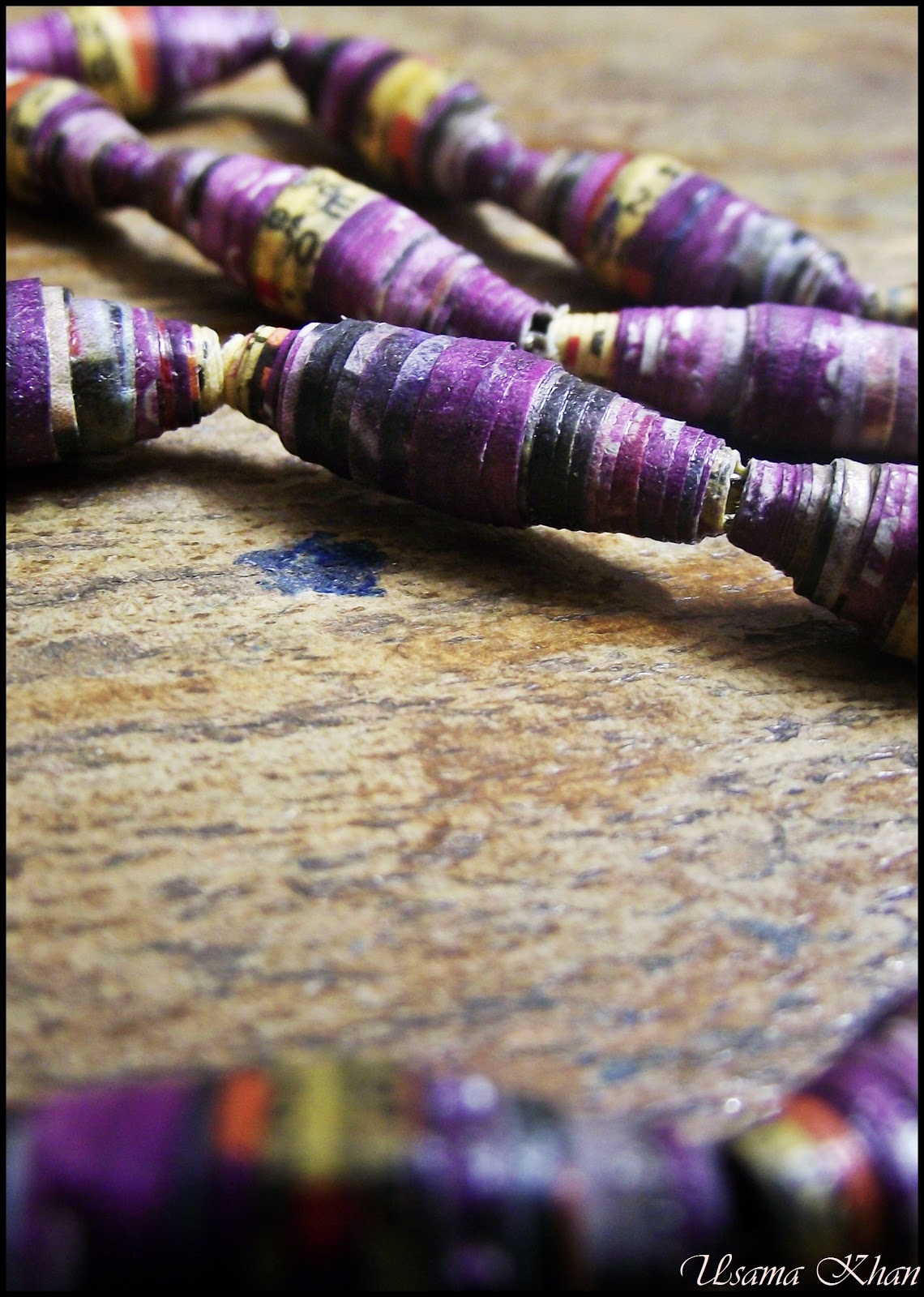 Handmade Love Paper Beads!