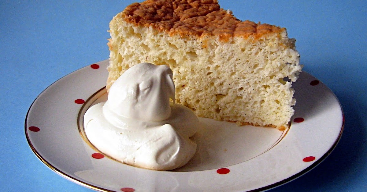 Vanilla Bean Chiffon Cake Vanilla Bean Chiffon Cake