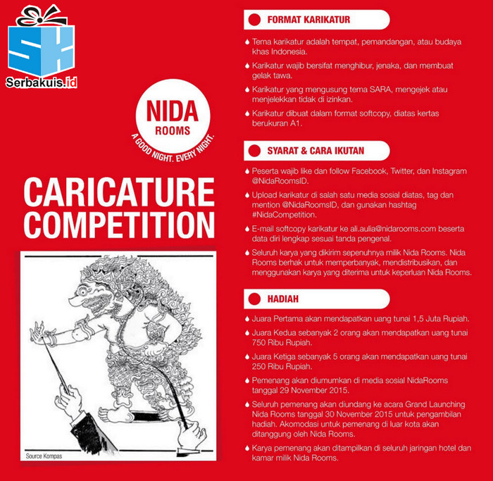 Nida Rooms Caricature Competition Nida Rooms Caricature Competition