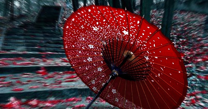 Wagasa 「 和傘 」, the traditional Japanese umbrella made from bamboo and washi...