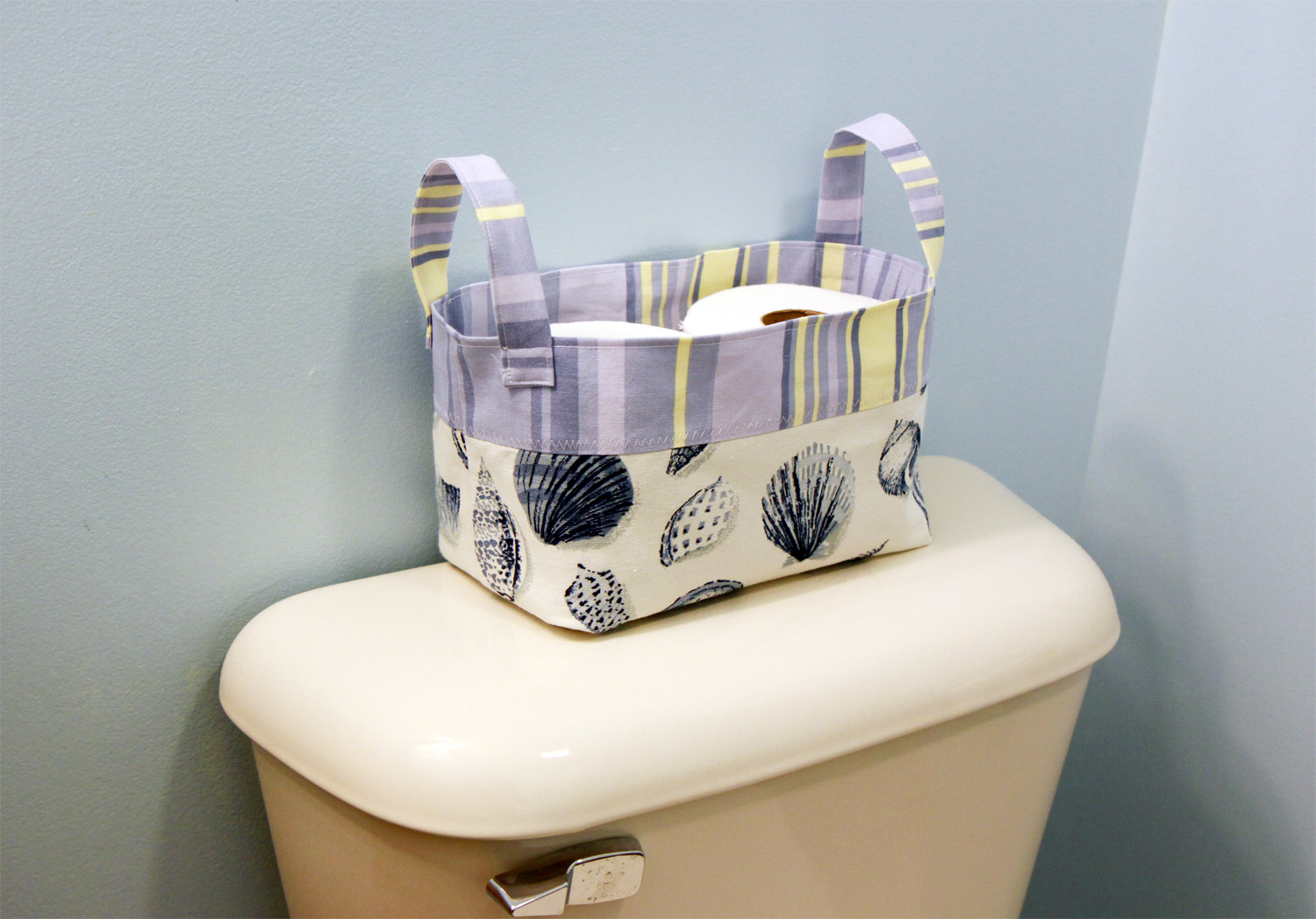 Tranquility Spot Tutorial Reversable Bath Tissue Holder