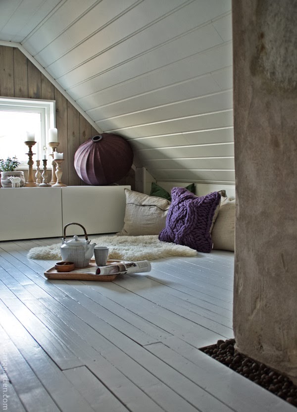Svenngården: interiørdesign: nytt loft på budsjett