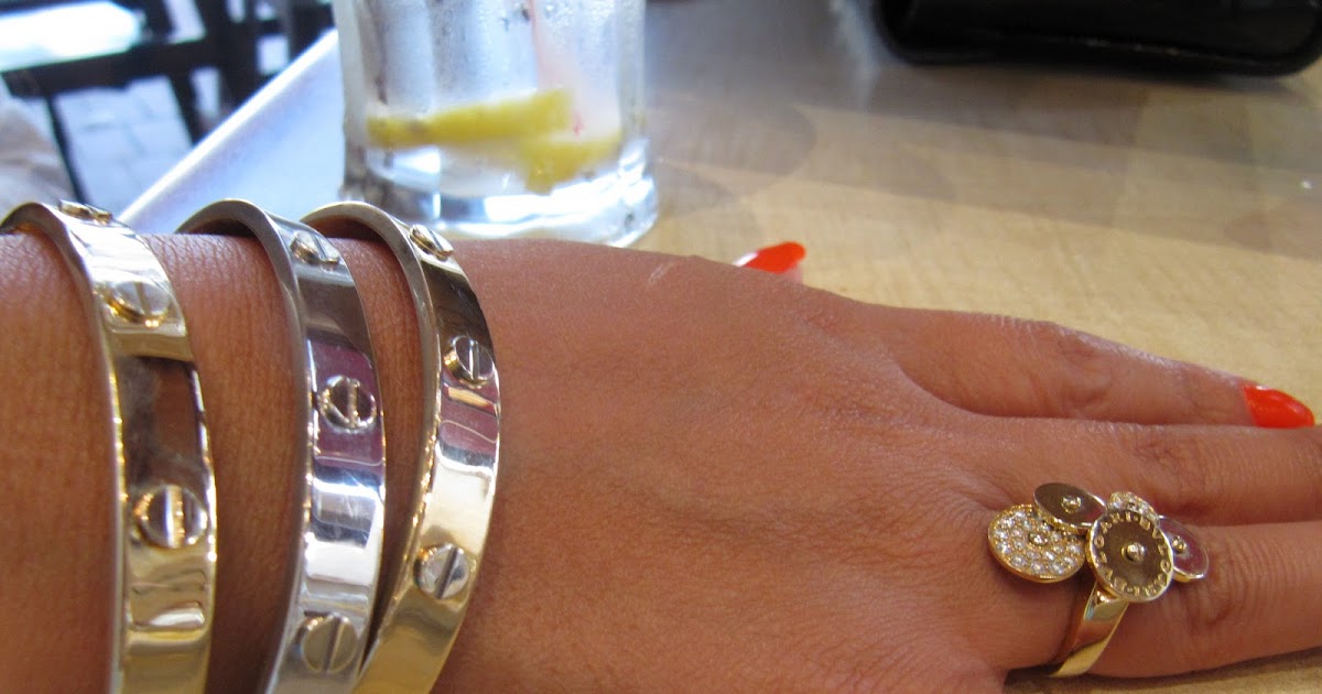 White Gold Bracelets Cartier Bracelet The Kardashians Wear