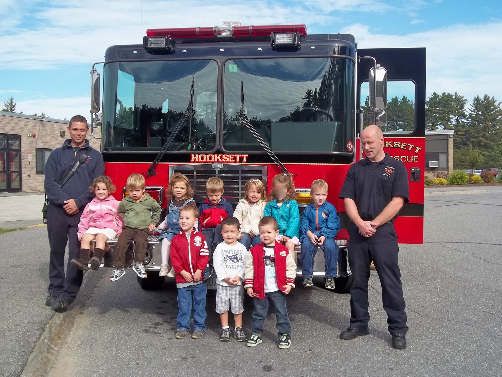 Hooksett Early Learning Program Thank You Hooksett Fire Department