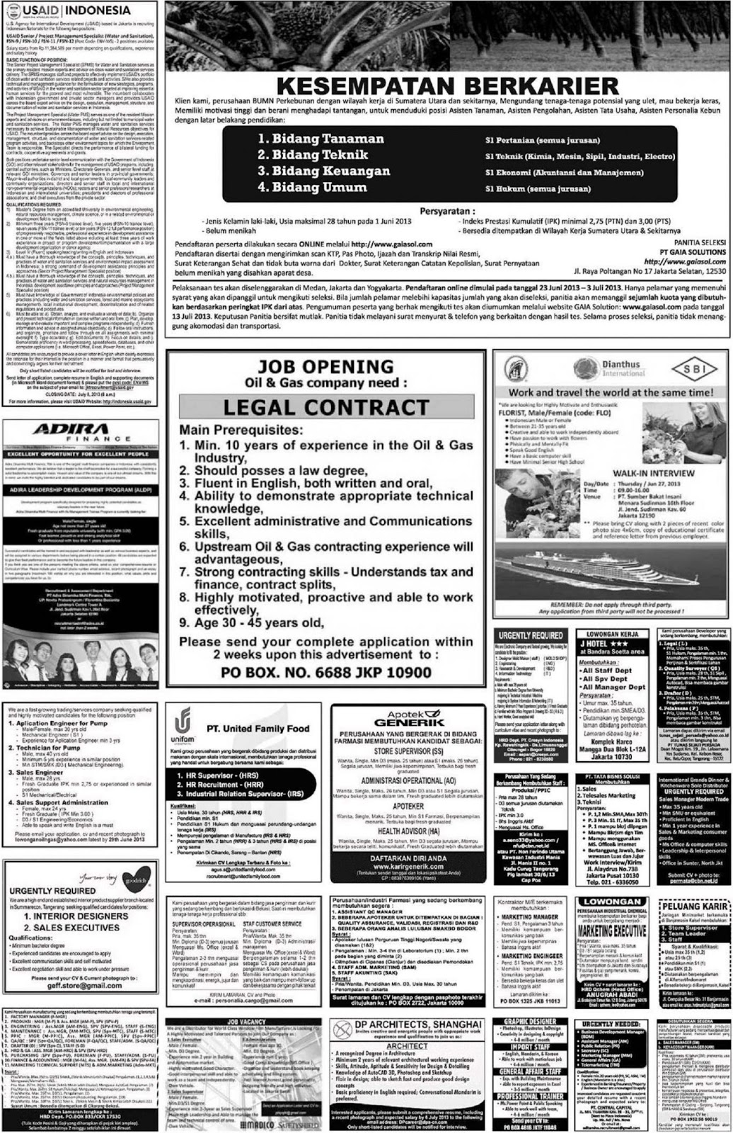 Lowongan Kerja Jakarta Lowongan Kerja Jakarta