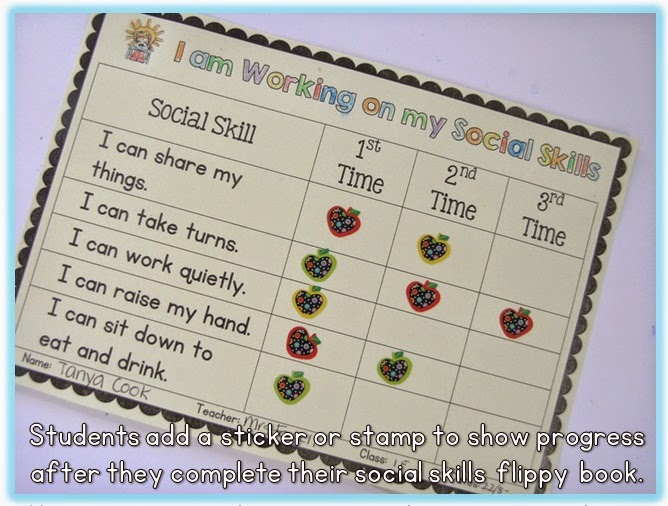 Social Skills Mini Flippy Books Social Skills Mini Flippy Books