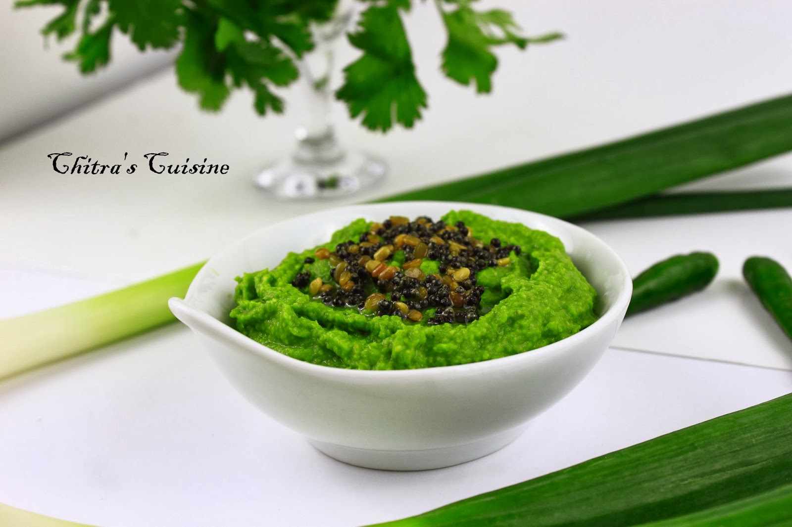 Chitra's Cuisine Spring Onion Chutney