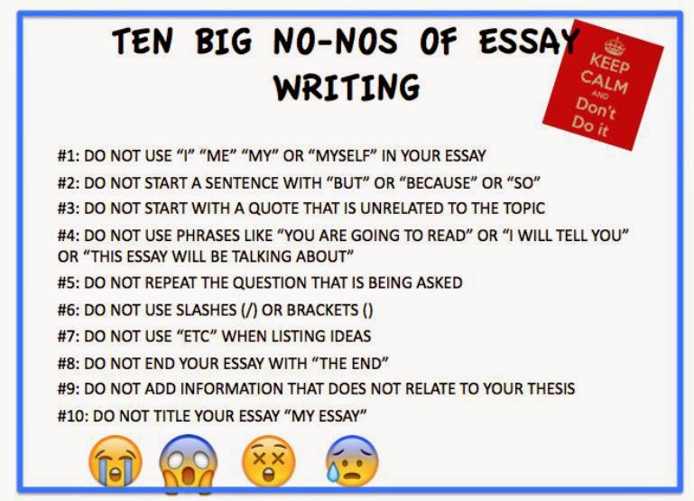 do your essay