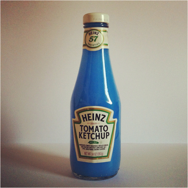 Danish Whisky Blog The Blue Ketchup effect just another take on e150