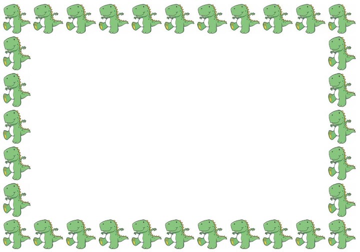 RECURSOS DE EDUCACIÓN INFANTIL: MARCOS DE DINOSAURIOS
