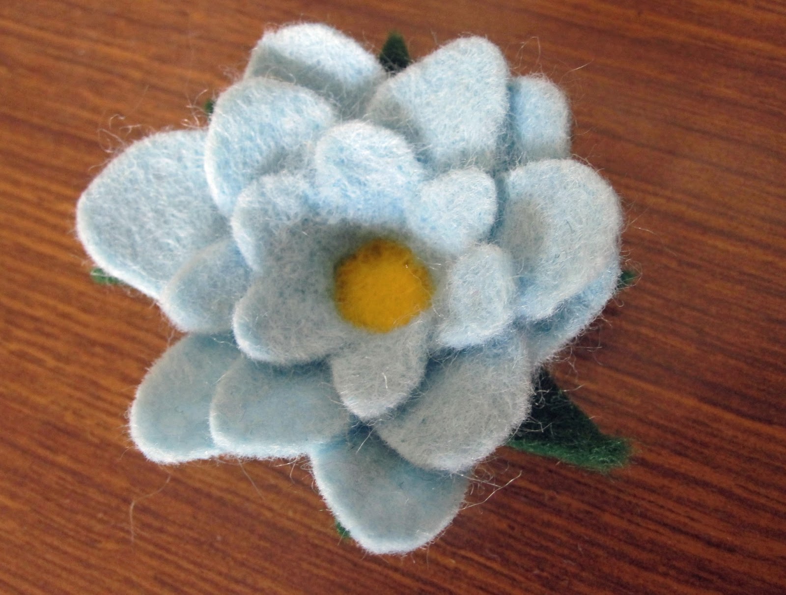 The Tiny Owls Needle Felting Tutorial Make a small flower