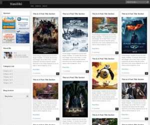 Vasiliki Blogger Template