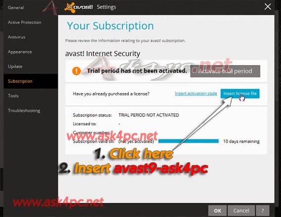 Download Do Avast Internet Security 7 License File