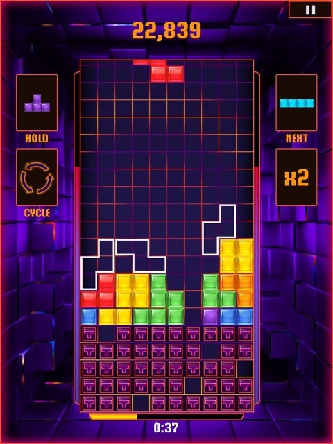 Review: Tetris Blitz (iPhone) .