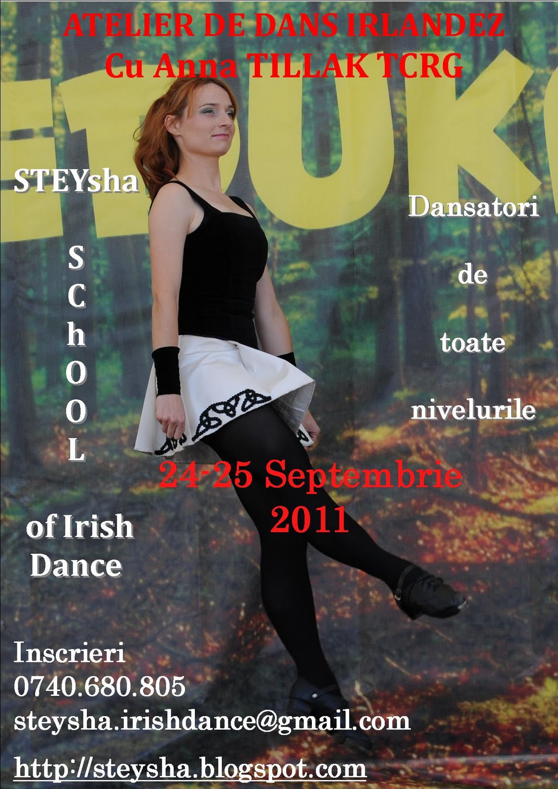 Atelier de dans irlandez cu Anna Tillak