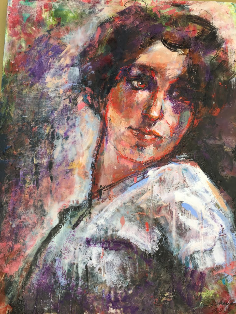 online class:Painting Portraits in Encausstic