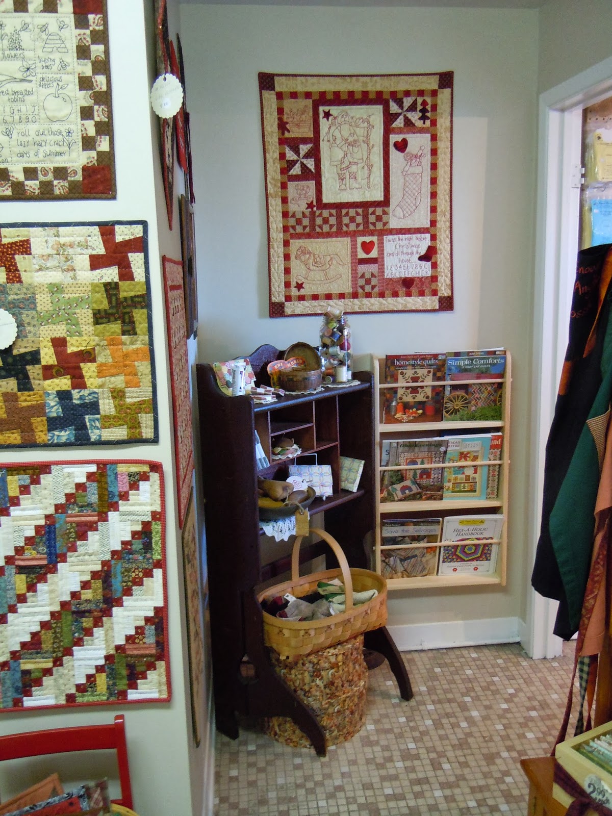 The Painted Quilt A Needle Pulling Thread Quilt Shop