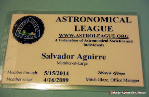 membresias: A.L.P.O y Astronomical League