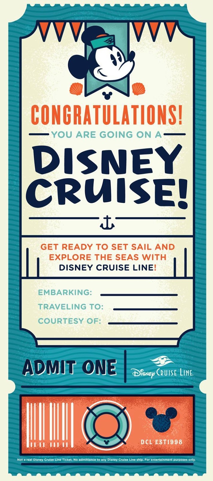 Organized Chaos We are going on a Disney Cruise!!