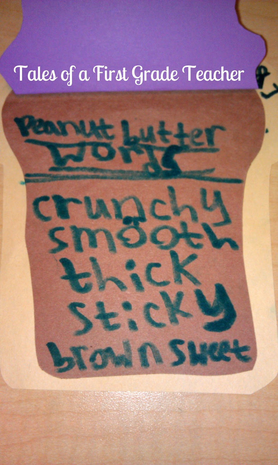 TalesofaFirstGradeTeacher Peanut Butter and Jelly Freebietoday
