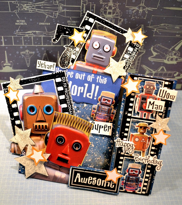Robot 3D Card!