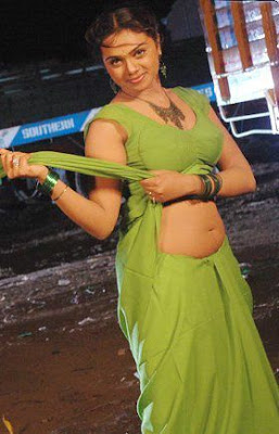 Actress Abhinaya Sri hot Saree Photos