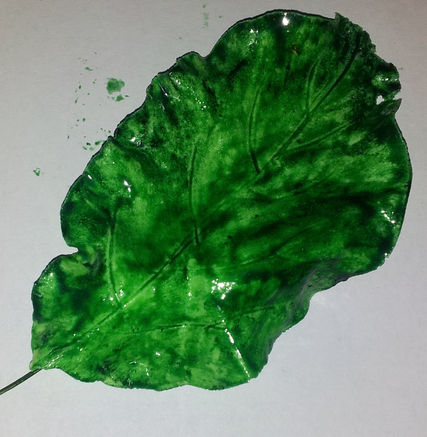 fondant leaf fondant leaf
