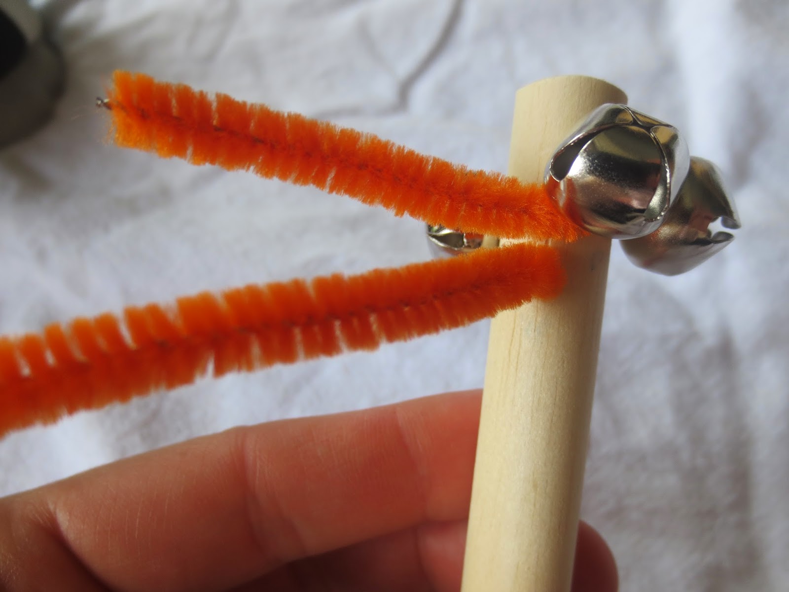 Candidly Kate tutorial Easy and Quick Jingle Bell Instruments