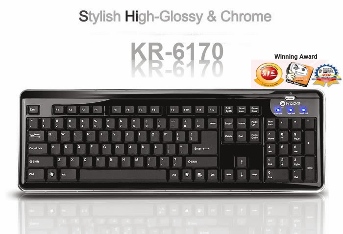 Harga Keyboard Komputer I-Rocks KR-6170 Scissor Key X Terbaru 2014