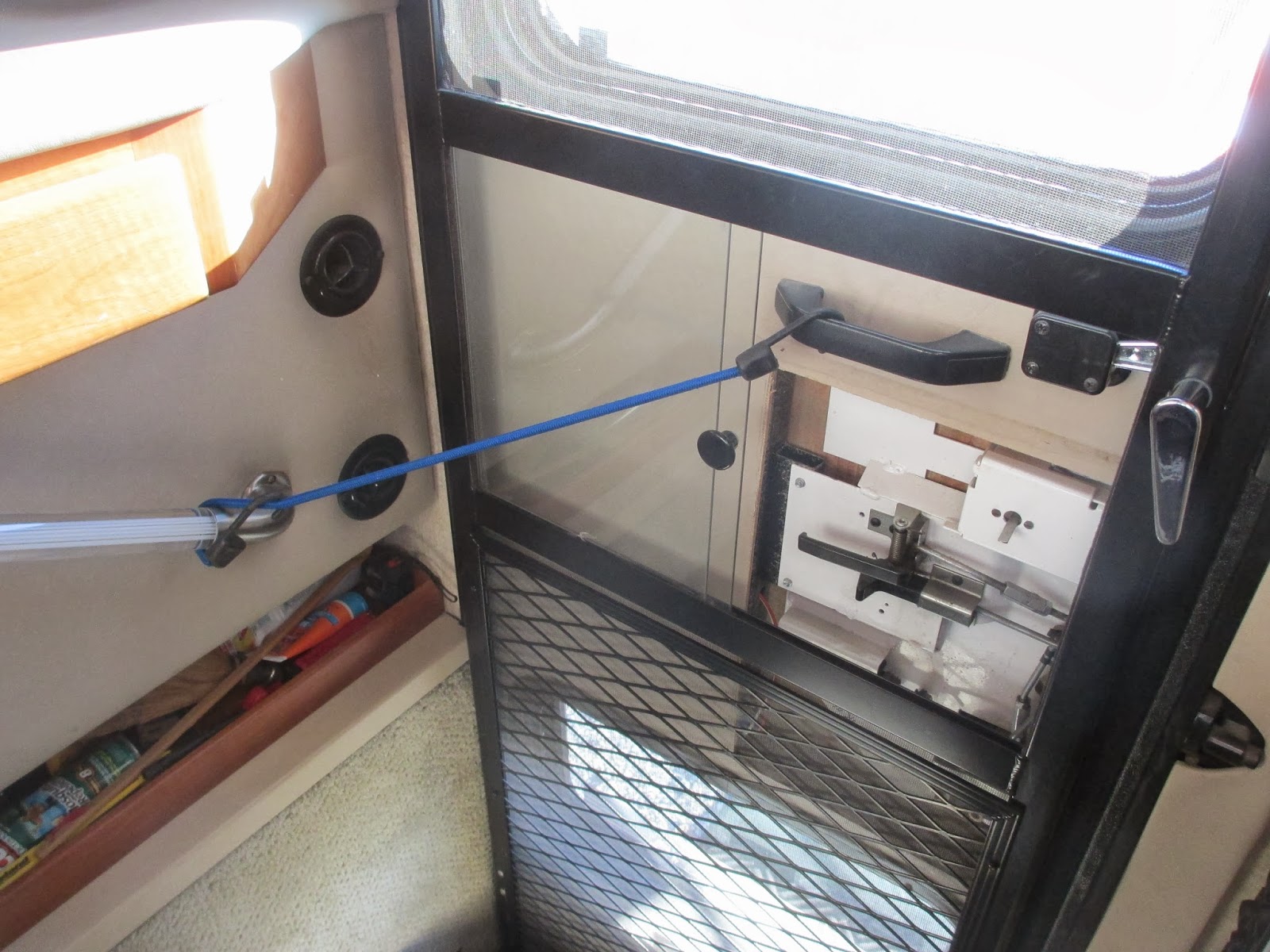 The Roadrunner Chronicles Bungee Cord Door