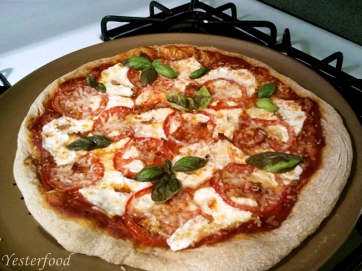 Yesterfood Whole Wheat NoKnead Pizza Crust