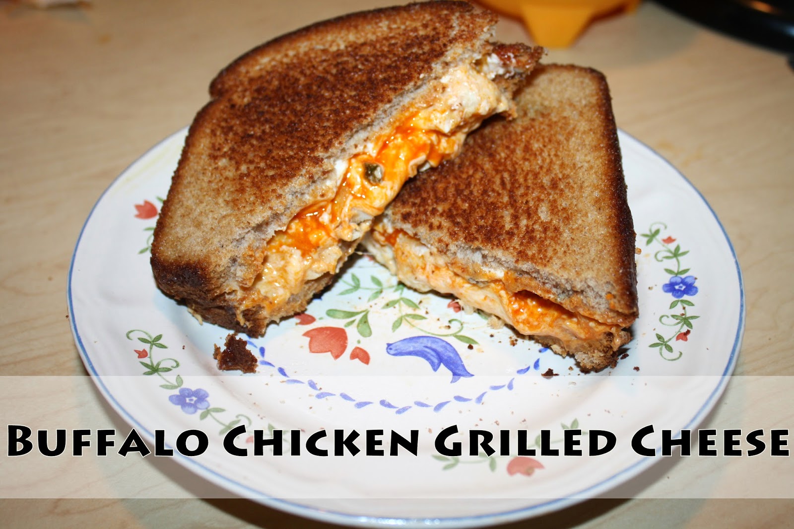Sew Much To Say Buffalo Chicken Grilled Cheese