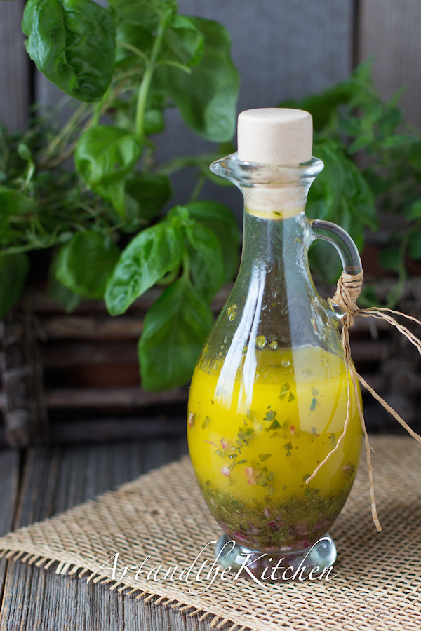 Fresh Herb Italian Dressing Art and the Kitchen