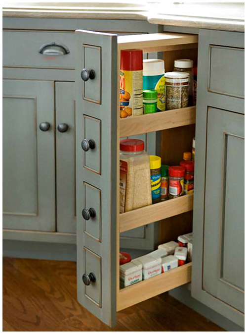 Cabinet Pull Out Shelves Kitchen Pantry Storage