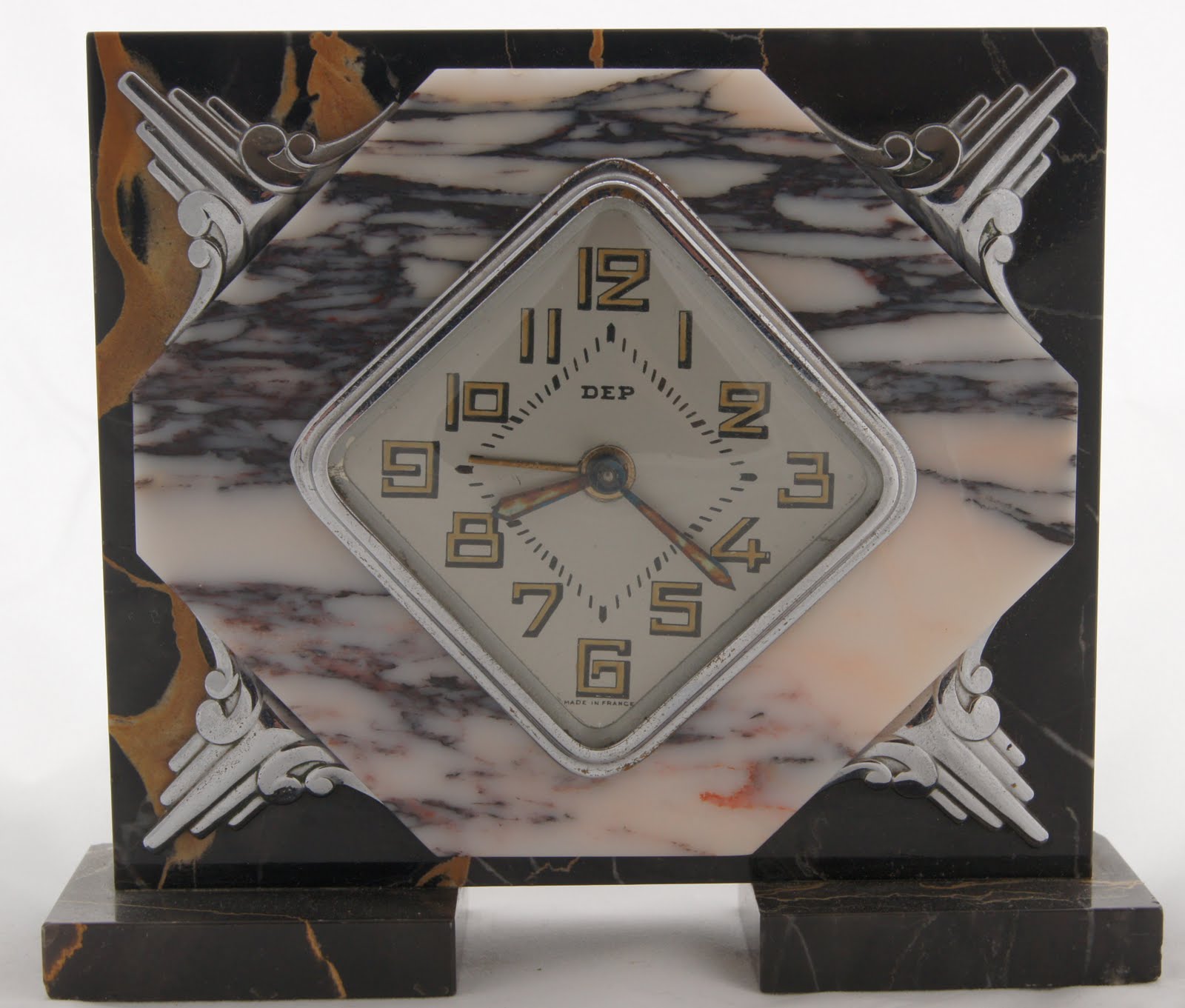 ART DECO clocks DEP clocks 1930's