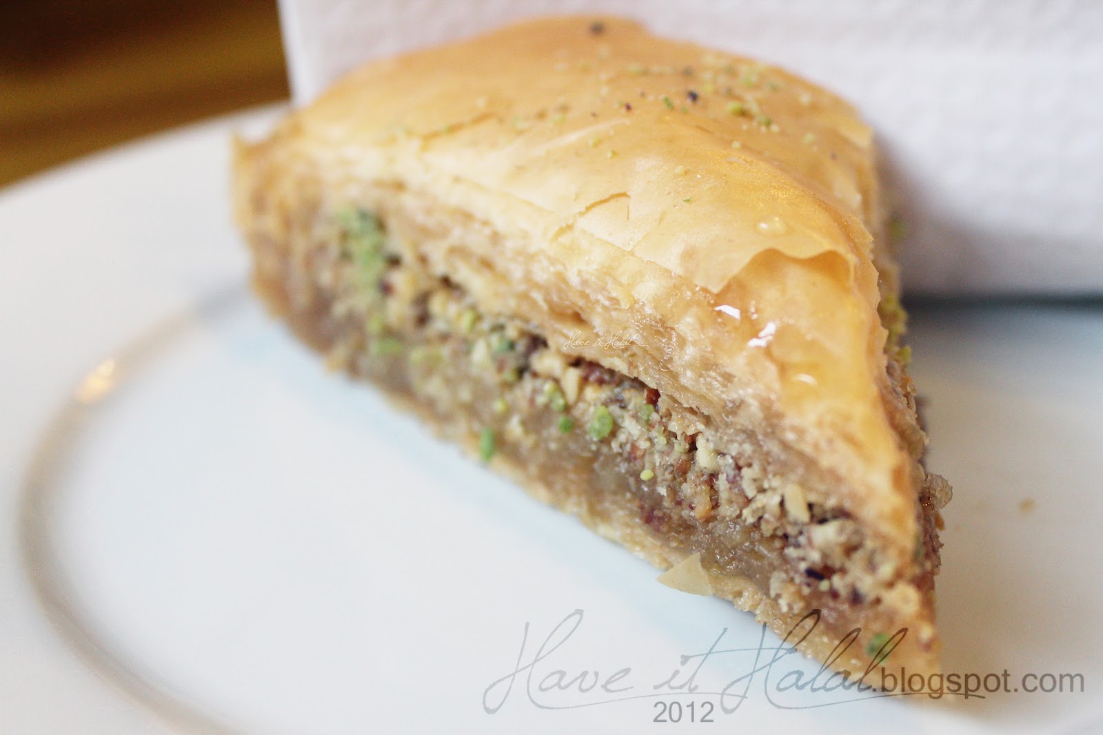 Baklava Have it Halal